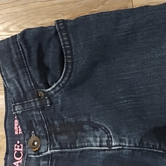 Girls " children's place " dark denim jeans size 10 - Picture 3 of 6
